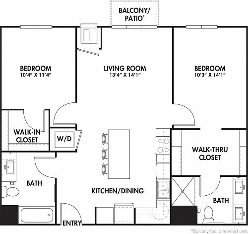 Floor plan C1