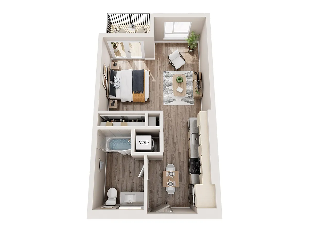 Floor plan A1a