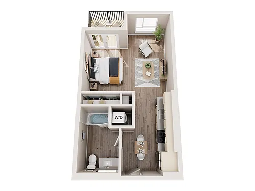 Floor plan A1a