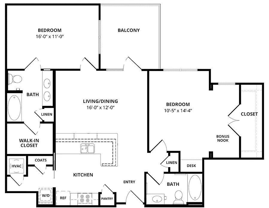 Floor plan IRIDIUM (IR)