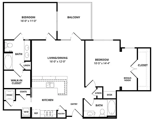 Floor plan IRIDIUM (IR)