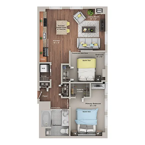 Floor plan B2