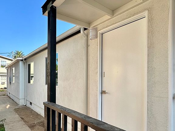 Entrance to the unit