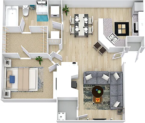 Floor plan The Westmont
