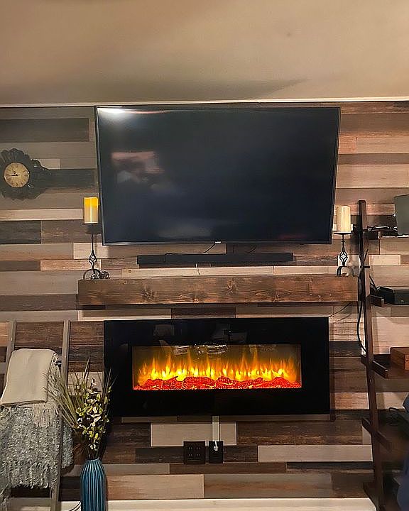 Updated, feature wall