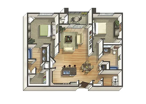 Floor plan TREK