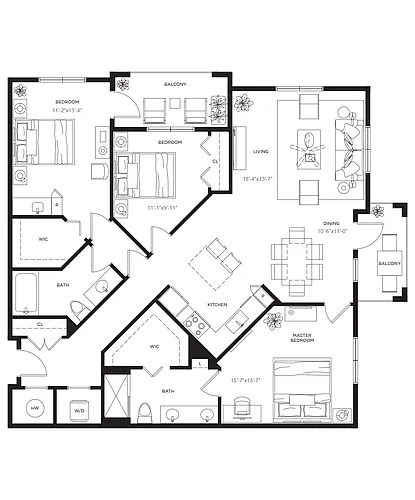 Floor plan C2R
