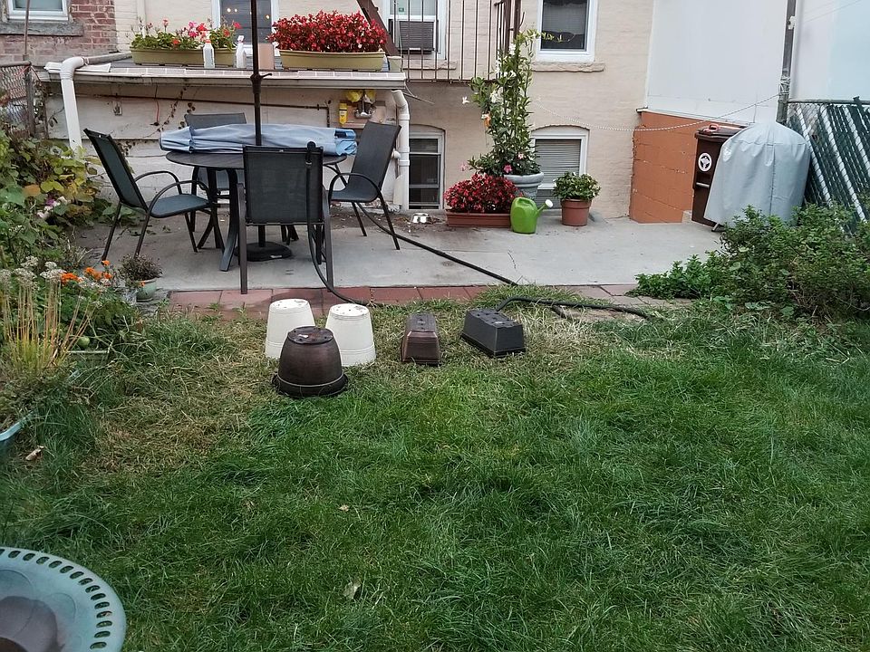 Private backyard