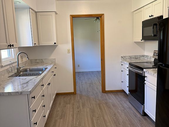 Updated kitchen with newer appliances.