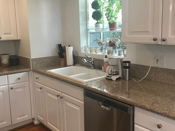 Kitchen with garden window