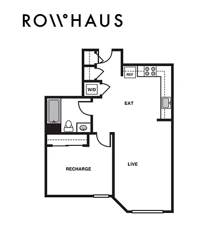 Floor plan 1X1 A