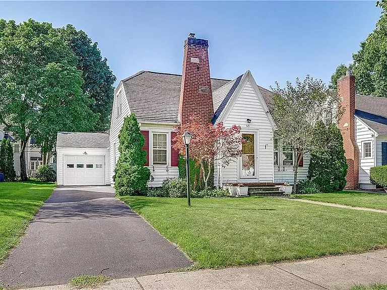 Front of house from sidewalk