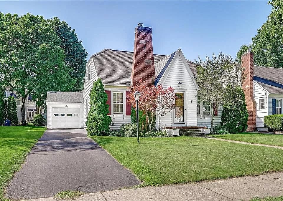 Front of house from sidewalk