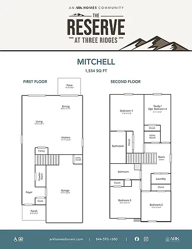 Floor plan 7388 Acorn Valley Lane