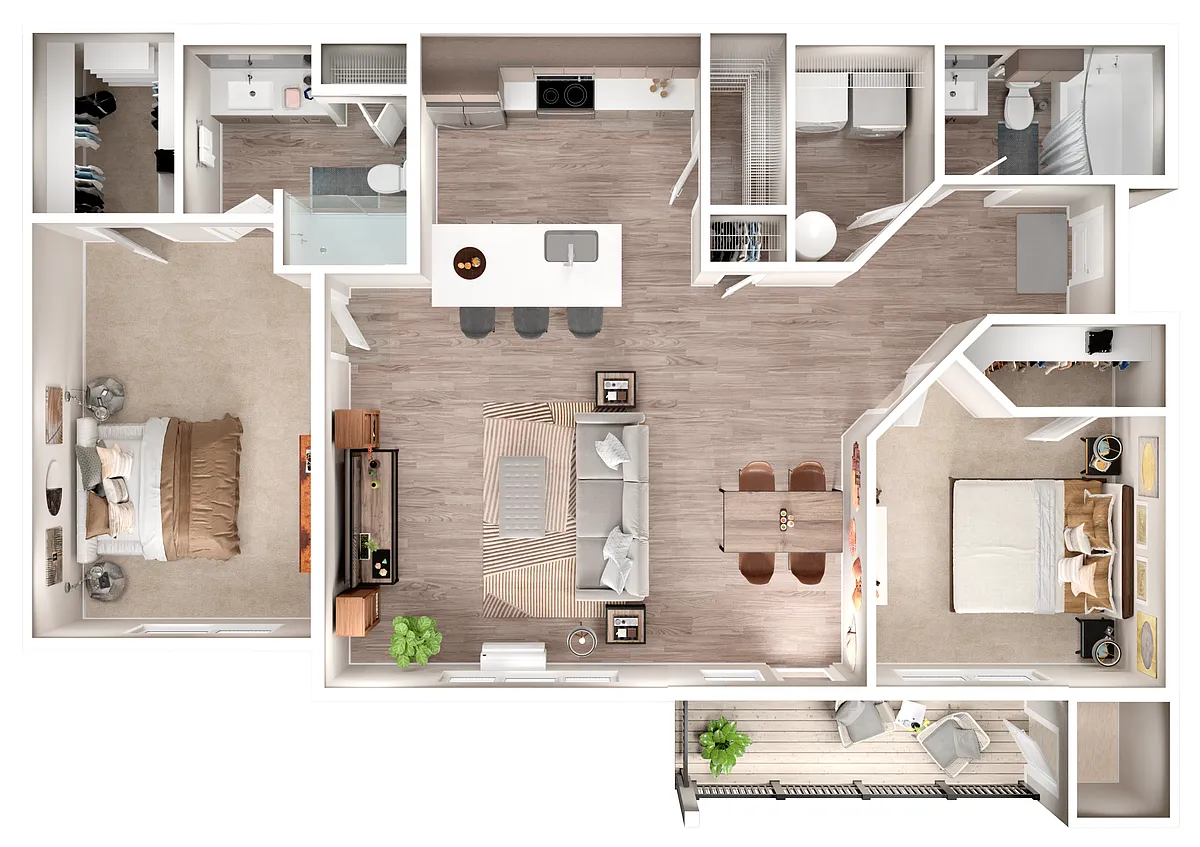 Floor plan Hood