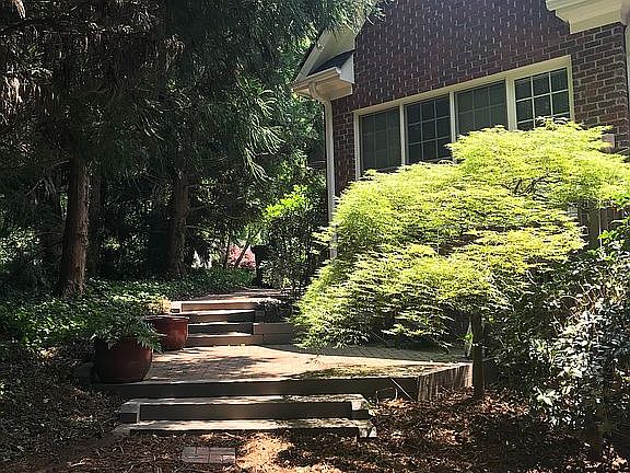 Pavers to brick patio