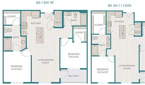 Floor plan B2 Alt 1