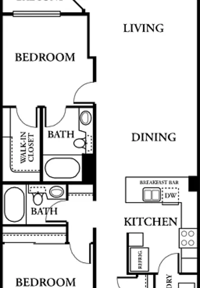 THE LARK Floorplan Diagram