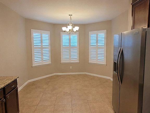 Kitchen looking into breakfast nook