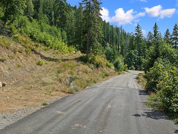 Pavement to the property.>