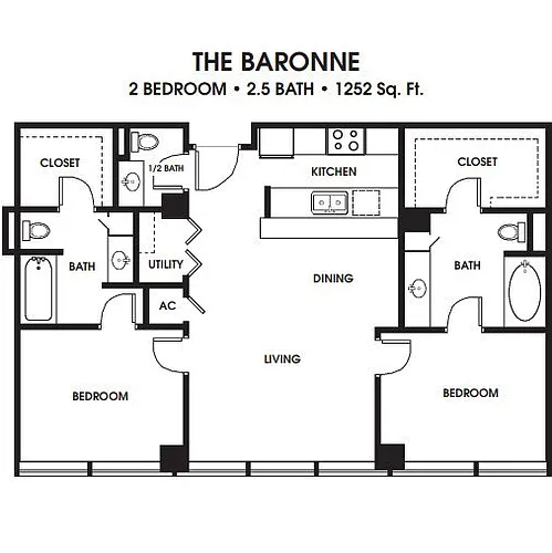 Floor plan BARONNE