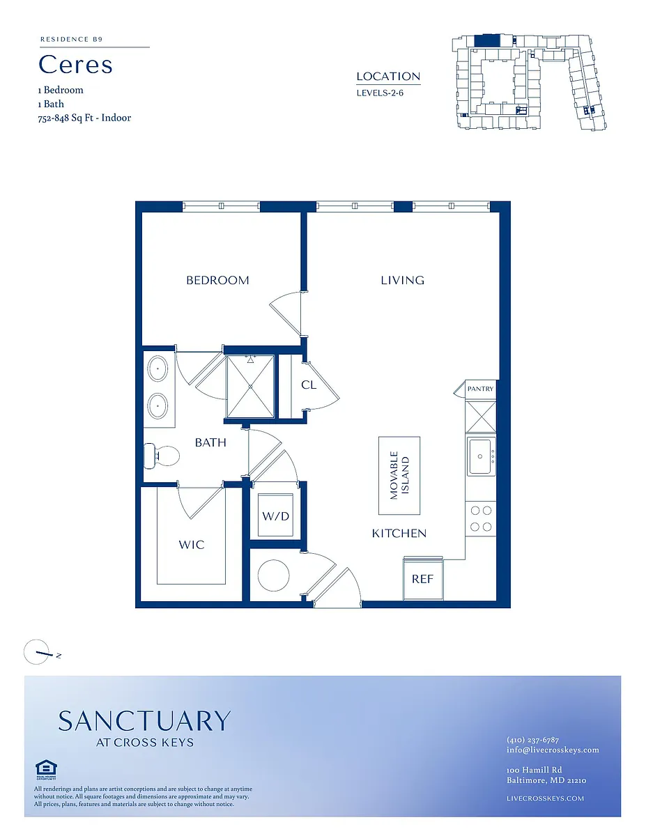 Floor plan Ceres