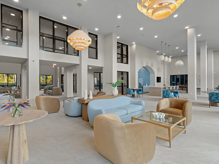 Social Lounge with Demonstration Kitchen