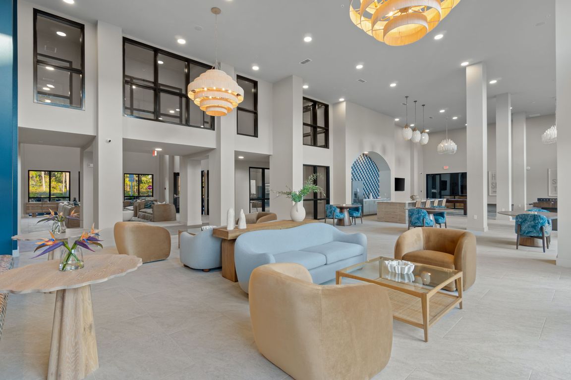 Social Lounge with Demonstration Kitchen