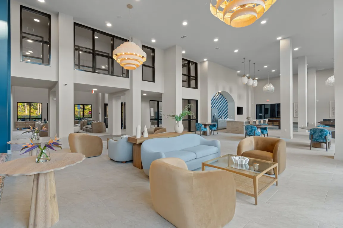 Social Lounge with Demonstration Kitchen