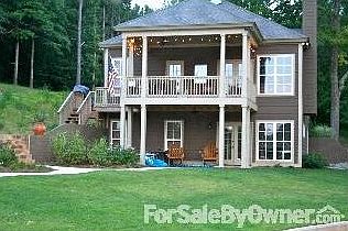View of the house from the lake