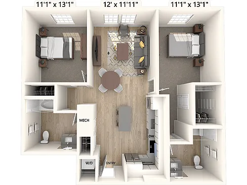 Floor plan B10