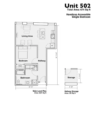 Floor plan 502