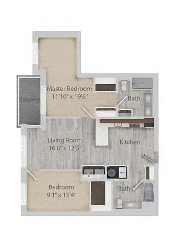 Floor plan b8-buck