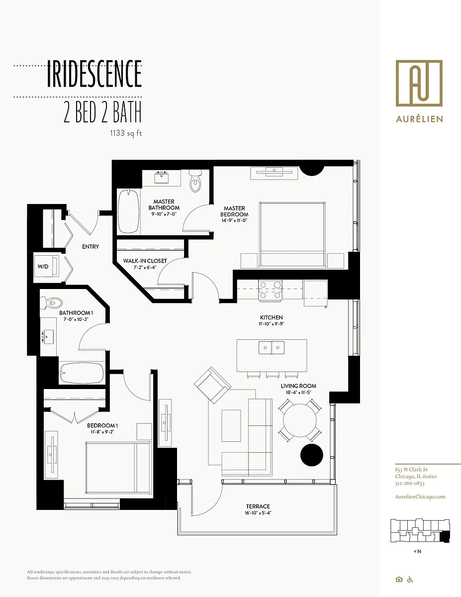 Floor plan Iridescence