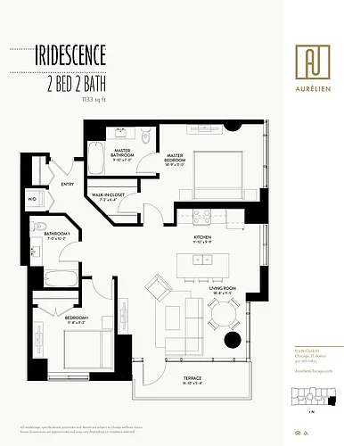 Floor plan Iridescence