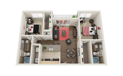 Floor plan B3