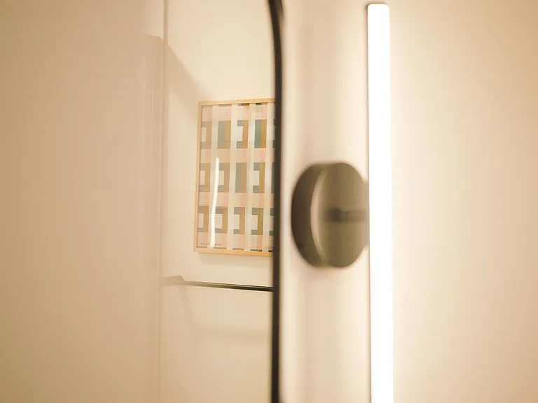 Deluxe light fixtures in every apartment home