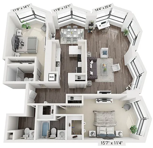 Floor plan C4