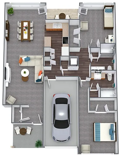 Floor plan Columbia