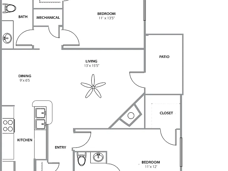 Burlington Oaks Apartments — Photo 37