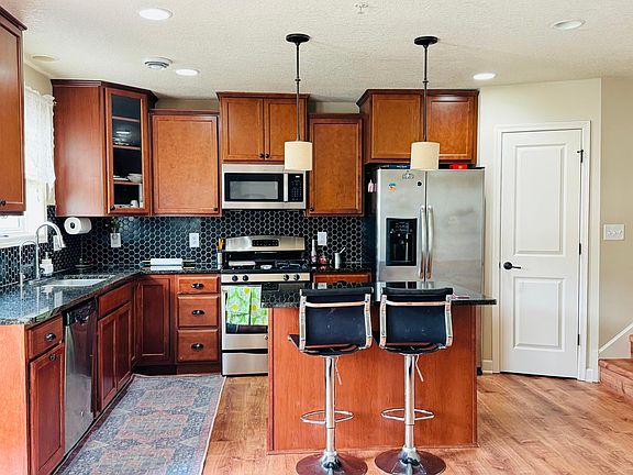 Kitchen View from Living Room