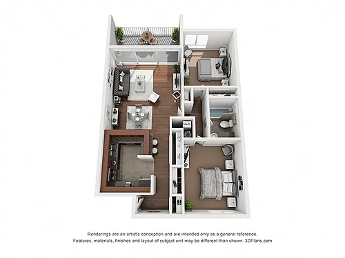 Floor plan B1- Flats