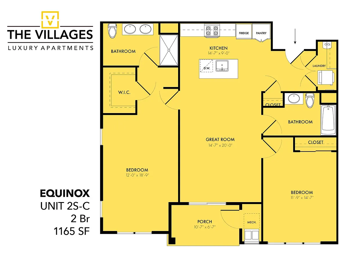 Floor plan Equinox Model