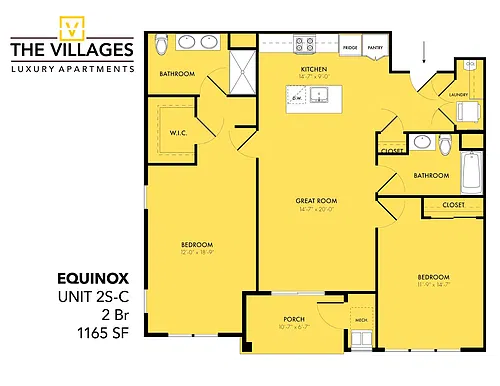 Floor plan Equinox Model