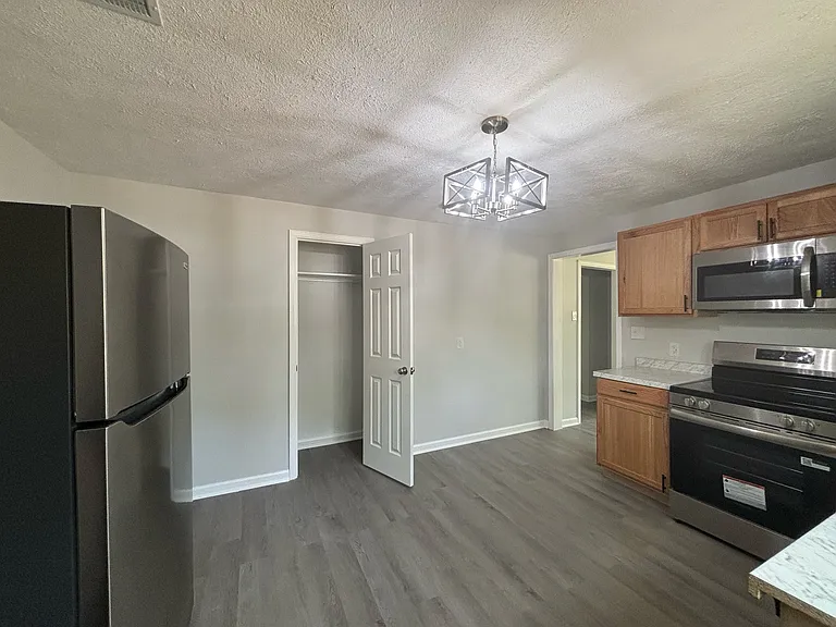 A Pantry is located in kitchen