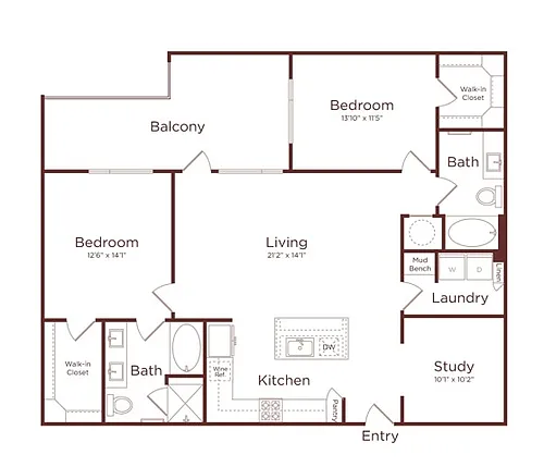 Floor plan B3A