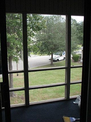 Screened porch