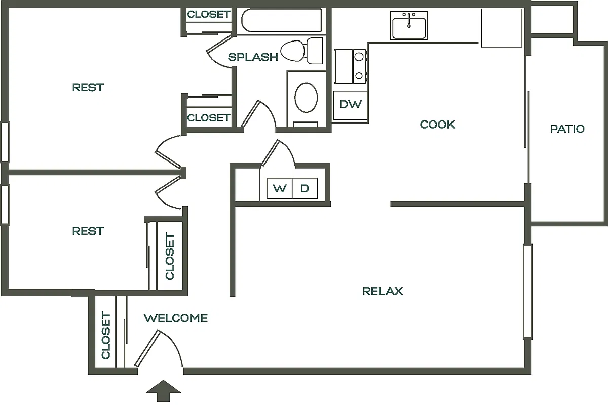 Floor plan The Orchard