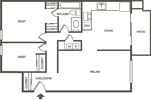 Floor plan The Orchard