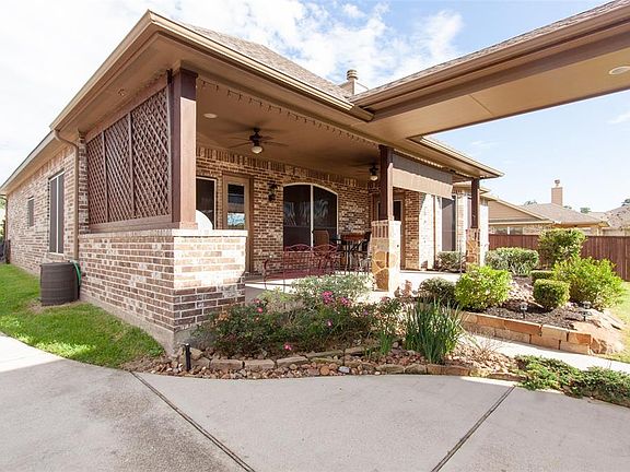 The hidden backyard patio offers the ideal space for year-round outdoor living.